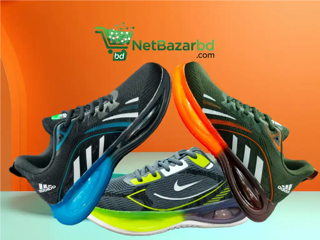 ট্রেন্ডি ব্ল্যাক-গ্রিন স্পোর্টস কেডস